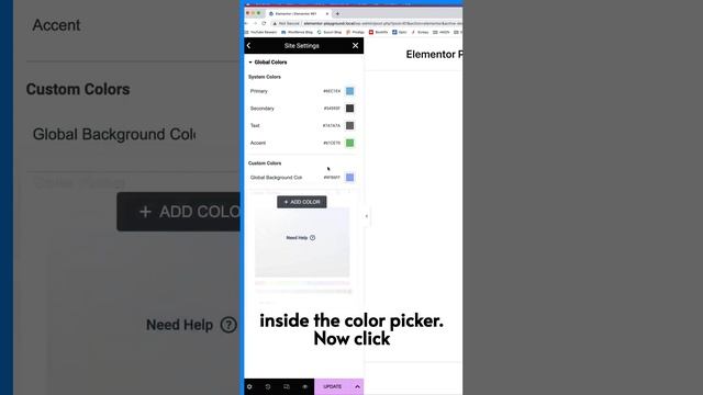 Revamp Your Website with a Single Click: Change Global Background Color in Elementor смотреть онлайн