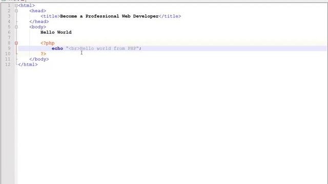 Embeding HTML and PHP Inside Eachother and the PHP Comments,Learn PHP MySQL From BeginnerTo Advance смотреть онлайн