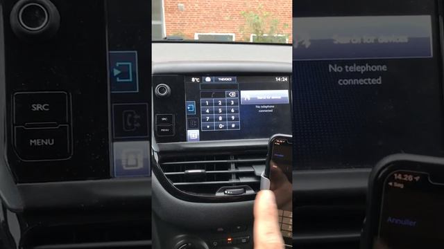 How to connect your phone to Peugeot 208 смотреть онлайн