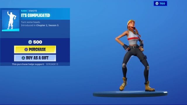 Fortnite its complicated story history emote / Фортнайт запутанная история sergnik13 эмоция смотреть онлайн