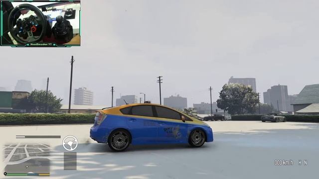Heavy Snow Mod 'Toyota Prius Taxi' Jobs. G29 Steering Wheel, Shifter- Manual Driving| GTA 5 Pakista смотреть онлайн