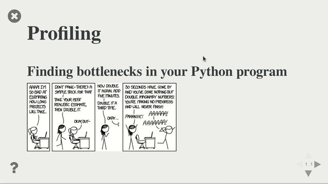 Fast Python and Profiling 1/2 смотреть онлайн