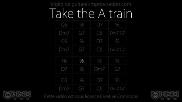 Take the A train (140 bpm) : Backing track