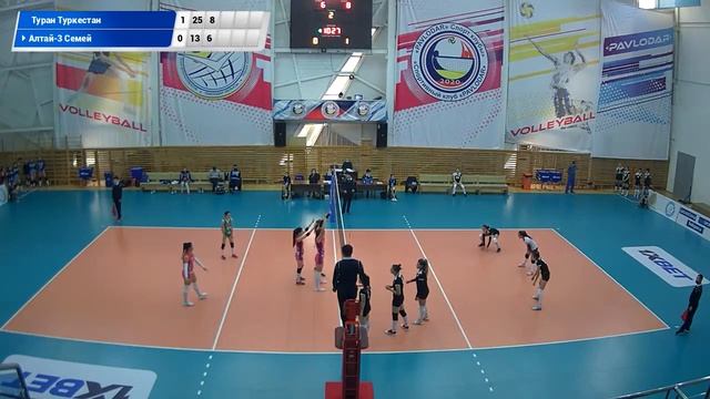 Туран Туркестан - Алтай-3.Волейбол|Кубок РК|Женщины|Предварительный этап|Павлодар