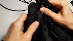 Мастер-класс: Замена разъемной тракторной пластиковой молнии без выпарывания старой своими руками