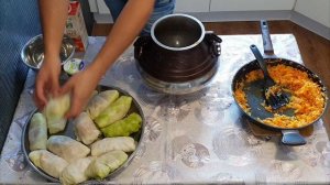 Тёщины Голубцы в Афганском Казане! Секрет Приготовления!