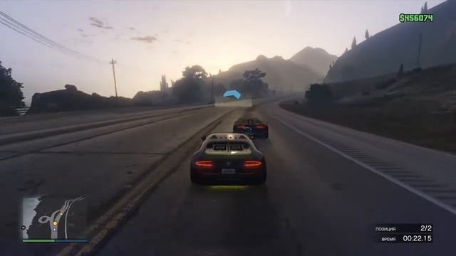 GTA 5 PS4 Тест - драйв.Прямая.Adder vs Zentorno.Полный тюнинг. смотреть онлайн