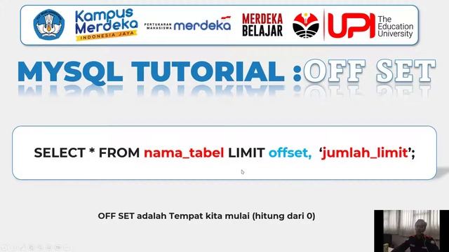 MySQL LIMIT & OFFSET смотреть онлайн