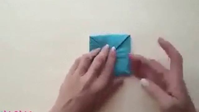 Обьёмная подставка из салфетки ( например для конфет ) смотреть онлайн