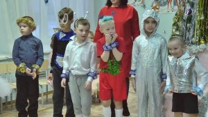 Новогодний утренник в садике 2016-2017  (видео для развития детей)