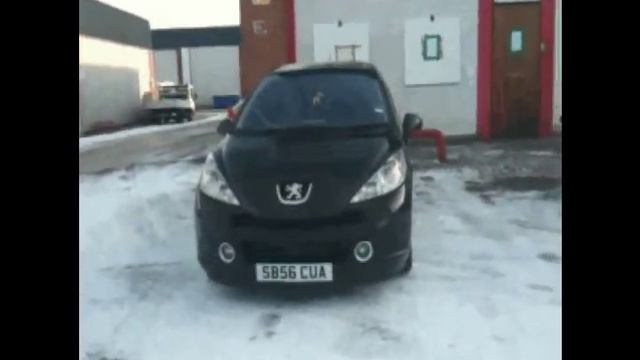 Cherry Bomb exhaust installed in on a Peugeot 207 смотреть онлайн