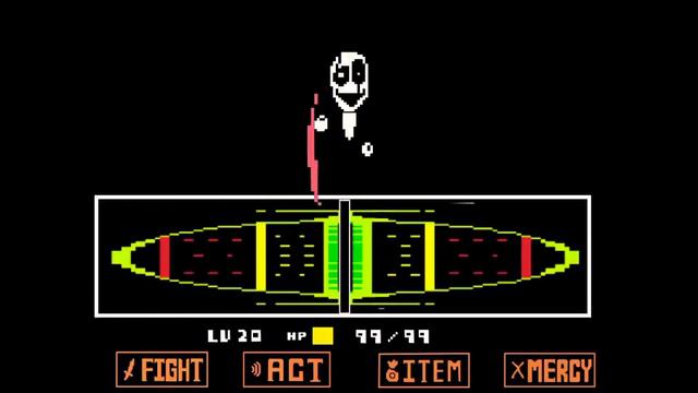 W.D. Gaster Fight (Old Version) смотреть онлайн