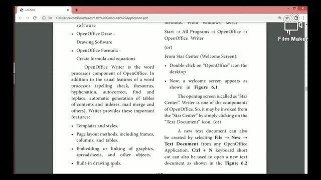 11th computer application chapter6 part1 word processor смотреть онлайн