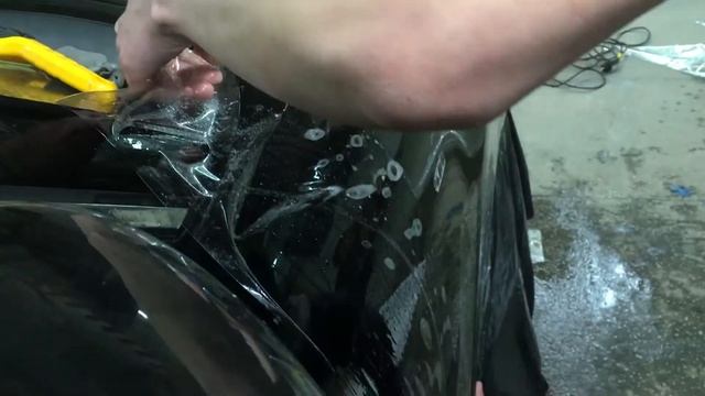 Нанесение защитной пленки Premiumshield на Infiniti FX50 смотреть онлайн