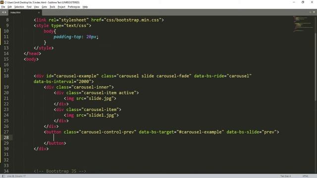 26. Carousel in Bootstrap 5 | Hindi - 2022 смотреть онлайн