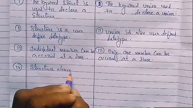 difference between structure and union | structure Vs union | structure and union смотреть онлайн