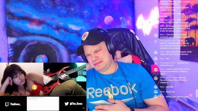Reacting with the chat to TheDoo - Playing guitar to girls on Omegle. I need a guitar..... смотреть онлайн