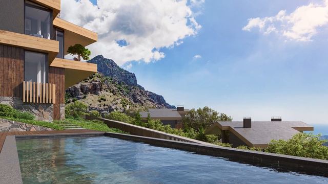 Коттеджный поселок LUCHI Крым | Юг России | Видео презентация виллы смотреть онлайн