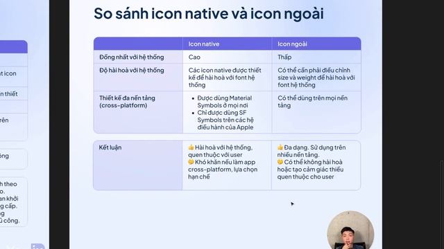 [Icons] So sánh component icon Font và icon SVG - Phần 2/2 смотреть онлайн