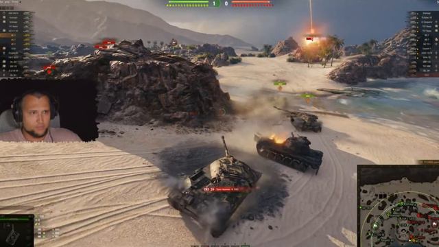 КАК ПРАВИЛЬНО ИГРАТЬ НА ИС-7 НА КАРТЕ АЭРОДРОМ смотреть онлайн