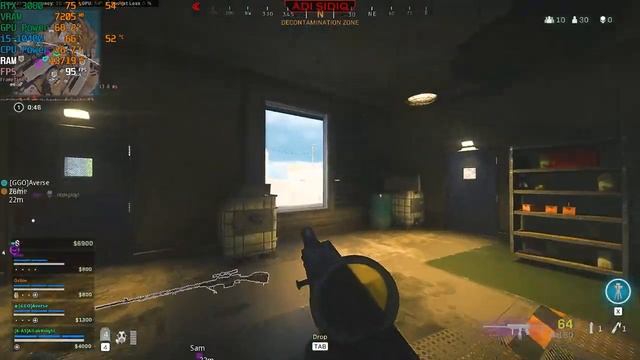 Warzone Rebirth Island | RTX 3060 (undervolt) + i5 10400 | 1080p DLSS смотреть онлайн