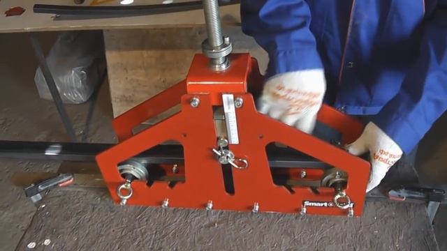 Идеальный трубогиб для изготовления навесов парников арок. Гнём трубу правильно. смотреть онлайн