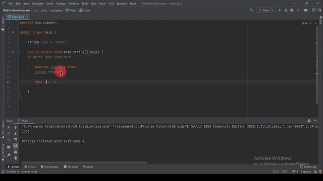 Part 4 Variables in Java смотреть онлайн