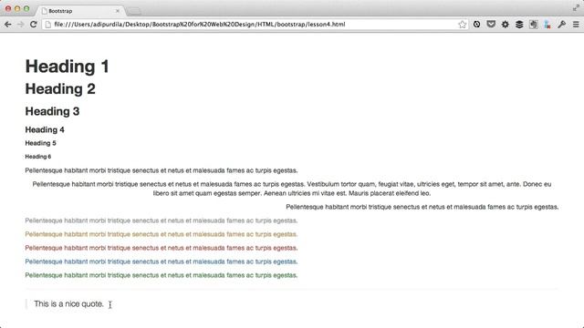 Bootstrap WebDesign 05- tutsplus смотреть онлайн