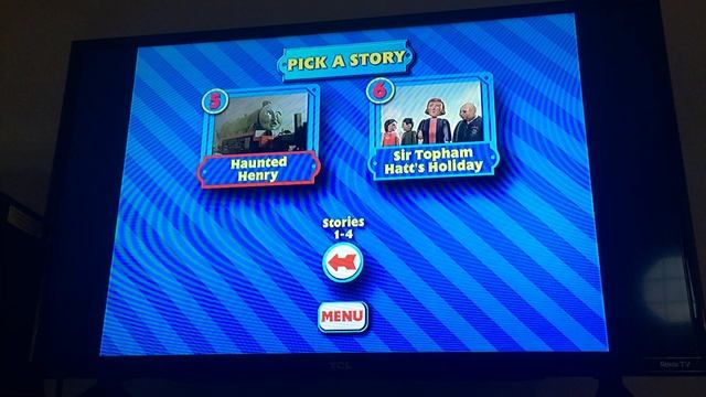 Thomas & Friends Spills & Chills DVD Menu Walkthrough смотреть онлайн