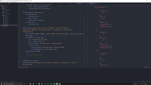 How to Add Buttons to a Network Graph (PyVis and Python Tutorial 07) смотреть онлайн