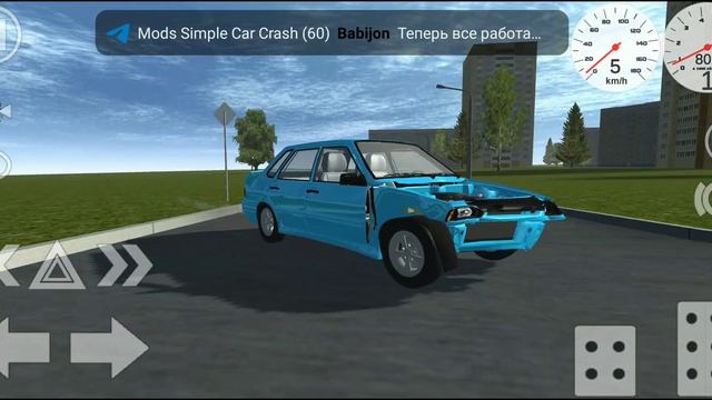 Обзор ВАЗ 2115, в Simple Car Crash