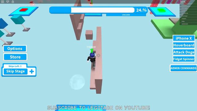 ОББИ ДЛИНОЙ В 333,333,333,333,333 ПРЫЖКОВ! ПРОШЕЛ 300 ИЗ 1000 УРОВНЕЙ! ROBLOX смотреть онлайн