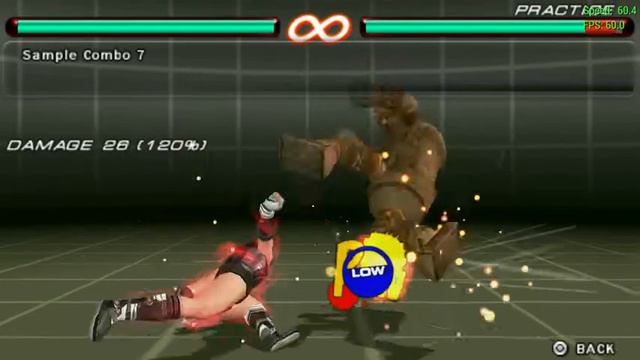 Tekken 6 PPSSPP Sample Combo Fail смотреть онлайн