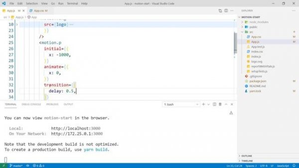 Библиотека анимаций Framer Motion. Быстрый старт