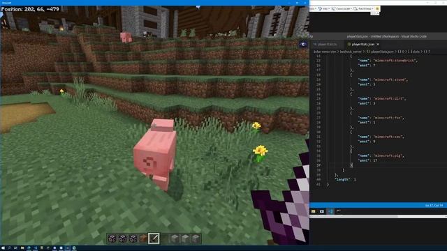 PlayerStat Tracker - Minecraft Bedrock Plugins смотреть онлайн