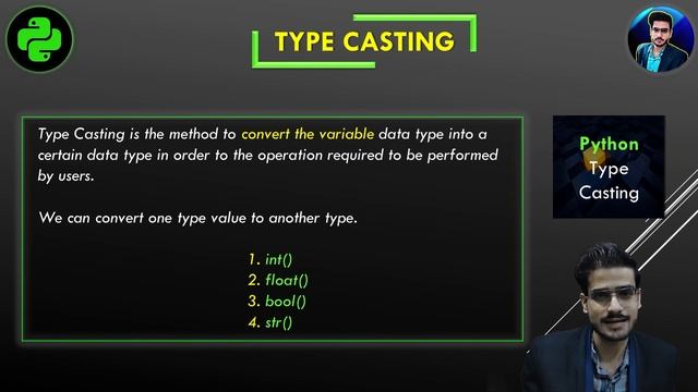 Type Casting in Python | Type Conversion | Python Full Course in Hindi #78 смотреть онлайн