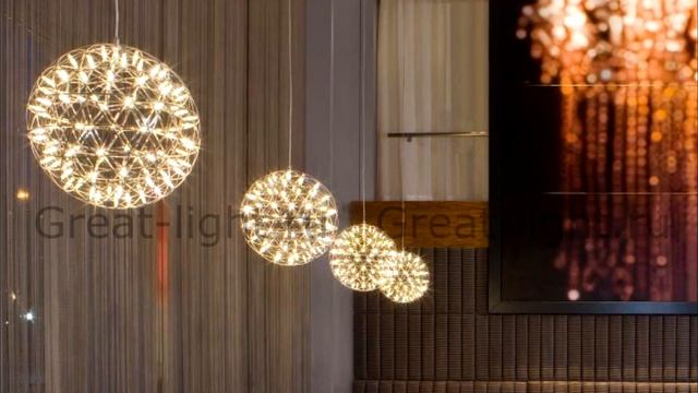 Moooi Raimond Sphere - дизайнерская подвесная люстра смотреть онлайн