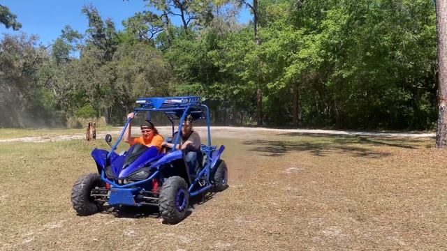 We swapped our full suspension go kart with a 200cc engine #offroad #buggy #howto #212 смотреть онлайн