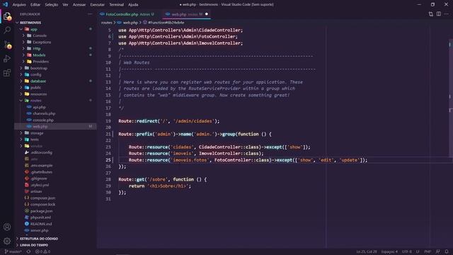 Aula 34 - Laravel Nested Resources смотреть онлайн