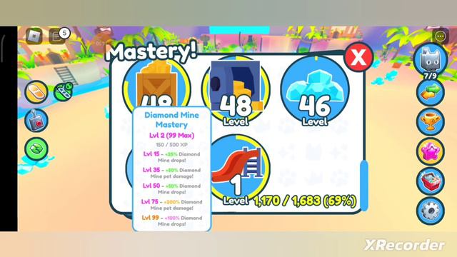 Новое обновление в котором вернули фрукты добавили новые Mastery и многое другое в Pet simulator X смотреть онлайн
