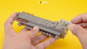 Lego Karl-Gerät / Mörser Karl WW2 German Tank Mini Vehicles (Tutorial)