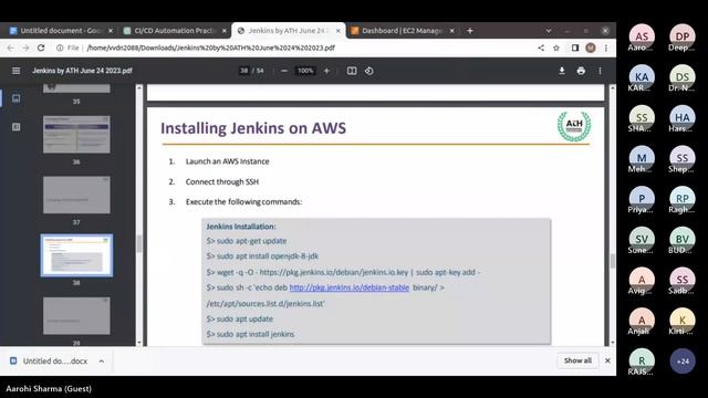 DevOps "CI/CD" Jenkins Live Weekend Work Shop #devops #aws смотреть онлайн