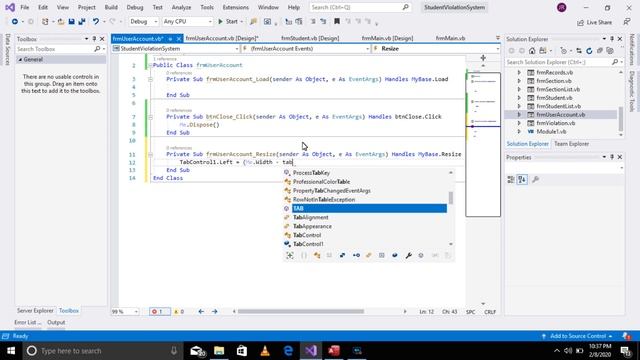 Student Violation System | Part 11. Create User Account смотреть онлайн