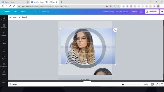 How to Create 3D Instagram Profile Picture in Canva (EASY!!) смотреть онлайн