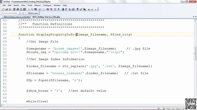 Website Design with PHP & MYSQL - 061 - Functions, Arrays, Strings - Finding Simple Patterns смотреть онлайн