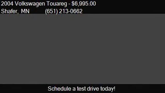 2004 Volkswagen Touareg V8 AWD 4dr SUV for sale in Shafer, M смотреть онлайн