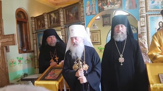 Поздравление митрополита Филарета с хиротонией епископа Филарета_часть 2 смотреть онлайн