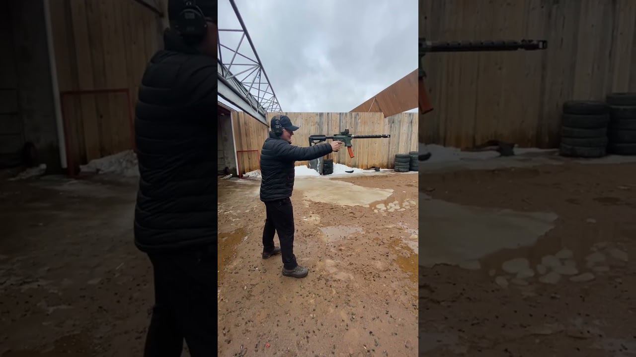 Стрельба из винтовки с одной руки смотреть онлайн