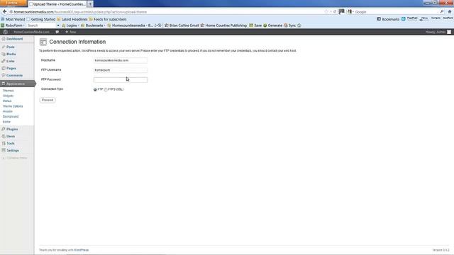 Free WordPress Theme Template смотреть онлайн