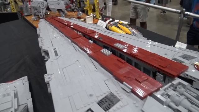 Giant LEGO Venator Class Star Destroyer With Full Interior!